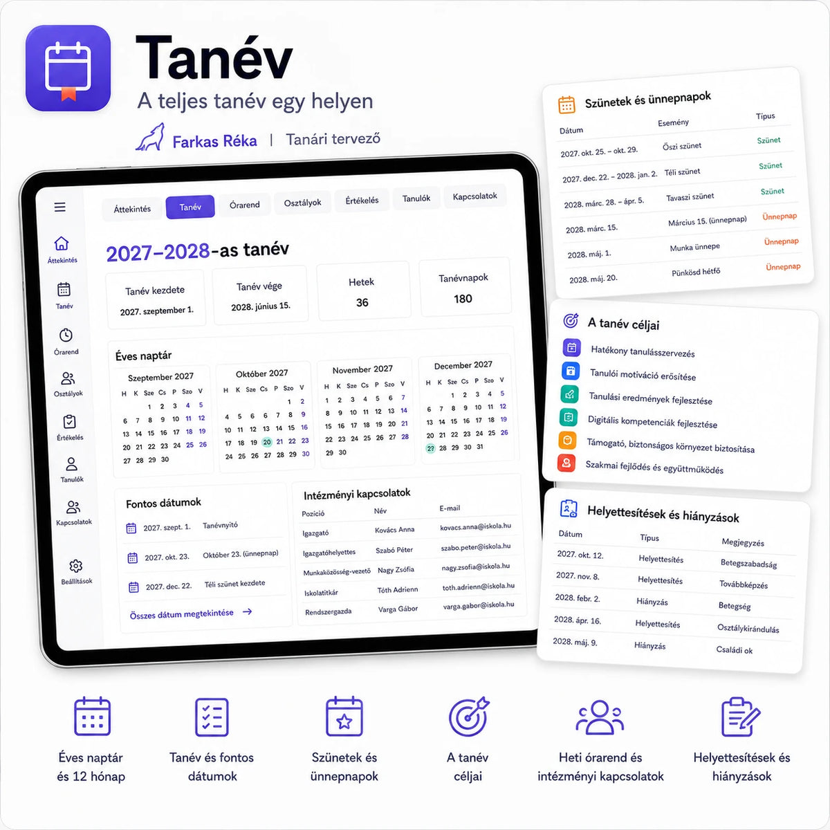 Interaktív Tanári Tervező